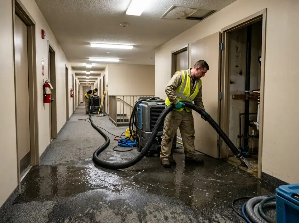 multi-unit-apartment-hallway-f-005 — frequently asked questions, Emergency Burst Pipe Water Extraction & Removal in Miramar…